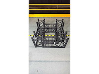 4x protruss s31 3-way corner 90° sq30 black - afbeelding 1 van  1