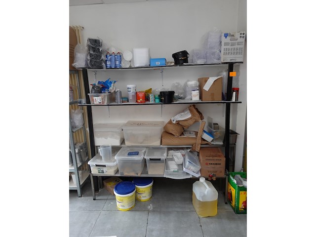 4x rek + inhoud - afbeelding 3 van  8