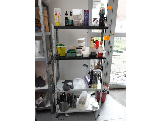 4x rek + inhoud - afbeelding 5 van  8