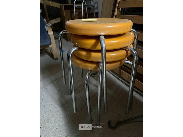 4x retro krukjes - afbeelding 1 van  2