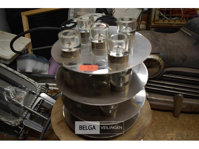 4x retro plafondlamp led - afbeelding 1 van  2