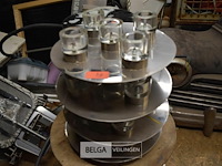 4x retro plafondlamp led - afbeelding 1 van  2