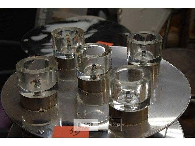 4x retro plafondlamp led - afbeelding 2 van  2