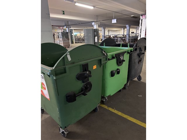 4x rolcontainer - afbeelding 1 van  3