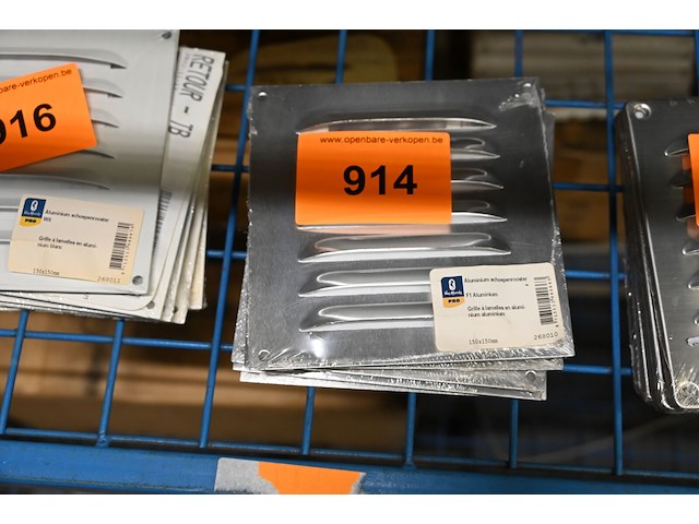 4x rooster aluminium - afbeelding 1 van  1