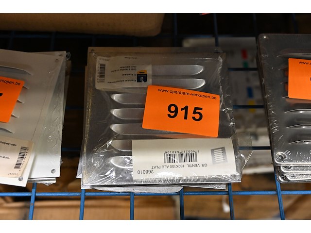 4x rooster aluminium - afbeelding 1 van  1