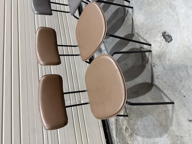 4x showroom set eetkamerstoel - afbeelding 2 van  5