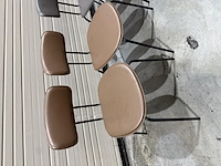 4x showroom set eetkamerstoel - afbeelding 2 van  5