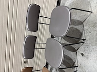 4x showroom set eetkamerstoel - afbeelding 3 van  5