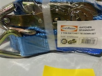 4x spanband met ratel 6m x 35mm 2 ton - afbeelding 3 van  3