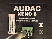 4x speaker audac - afbeelding 3 van  4