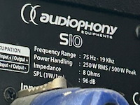4x speaker audiophony - afbeelding 5 van  5