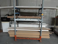 4x stapelbare galva houder + inhoud