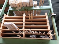 4x stapelbare metalen houder + inhoud - afbeelding 4 van  6