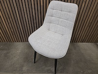 4x stoel brooke beige fabrics - afbeelding 3 van  5