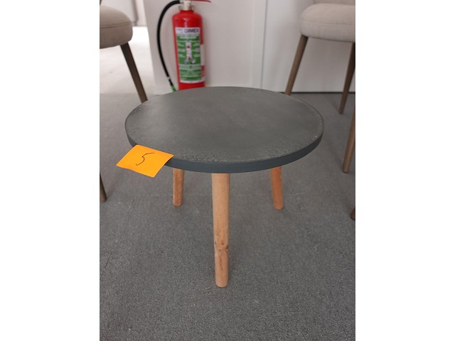 4x stoel mobitec + bijzettafel - afbeelding 5 van  5