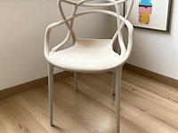 4x stoel replica kartell beige - afbeelding 1 van  1