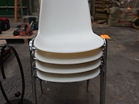 4x stoel & staandelamp
