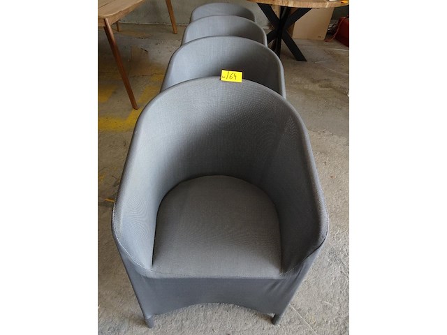 4x stoel - afbeelding 1 van  4