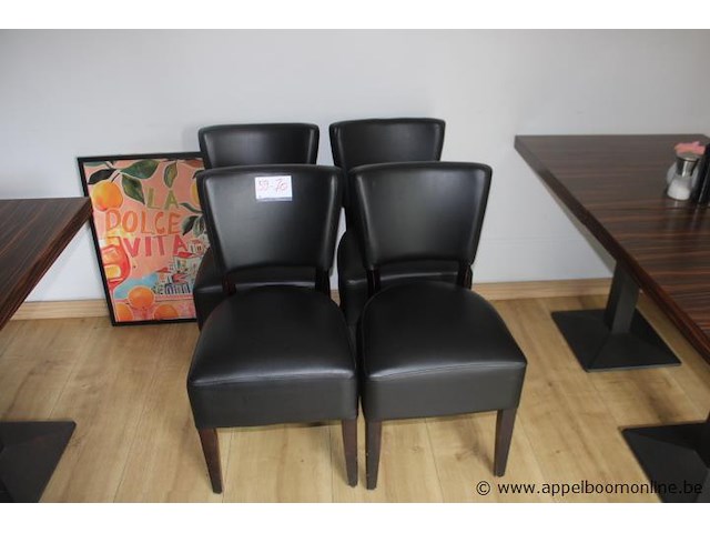 4x stoelen - afbeelding 1 van  1