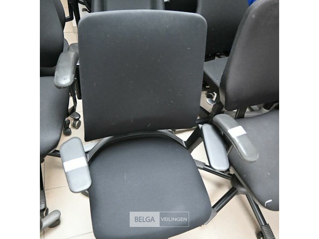 4x stoffen kantoorstoelen - afbeelding 2 van  3