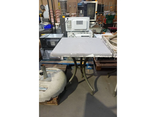 4x tafel + 3 parasolvoeten - afbeelding 2 van  6