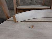 4x teak outdoor stoel - afbeelding 4 van  7