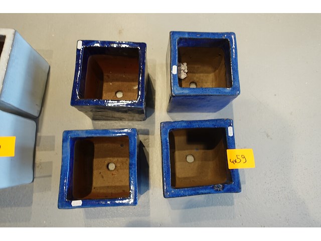 4x terracotta bloempot - afbeelding 3 van  4