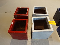 4x terracotta bloempot - afbeelding 2 van  5