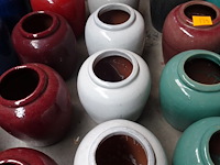 4x terracotta vaas - afbeelding 3 van  3