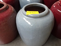 4x terracotta vaas - afbeelding 2 van  3