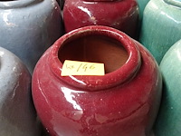 4x terracotta vaas - afbeelding 2 van  3