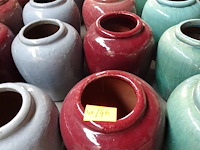 4x terracotta vaas - afbeelding 3 van  3