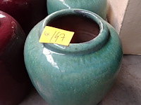 4x terracotta vaas - afbeelding 2 van  3