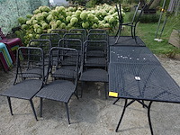 4x terrastafel & 11x terrasstoel - afbeelding 1 van  4