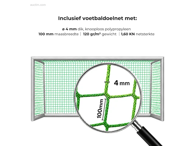 (4x) trainingsdoelen calzio champion mini 300... - afbeelding 3 van  4