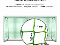 (4x) trainingsdoelen calzio champion mini 300... - afbeelding 3 van  4