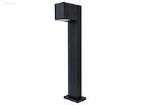 (4x) tuinlamp 50cm gu10 fitting zand zwart...