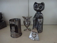 4x uil metaal - afbeelding 1 van  1