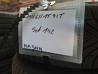 4x velg met band 15 inch - afbeelding 4 van  4