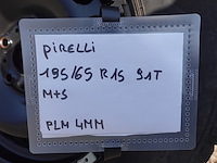 4x velg met band 15 inch - afbeelding 4 van  4