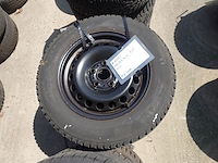 4x velg met band 15 inch - afbeelding 1 van  4