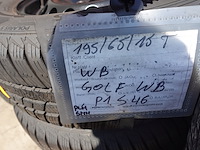 4x velg met band 15 inch - afbeelding 4 van  4