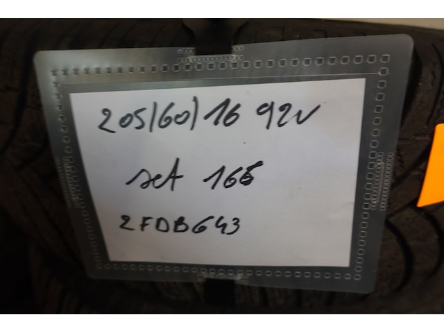 4x velg met band audi 16 inch - afbeelding 4 van  4