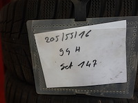 4x velg met band audi 16 inch - afbeelding 4 van  4