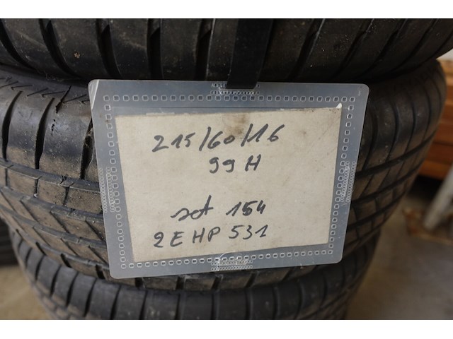 4x velg met band skoda 16 inch - afbeelding 4 van  4