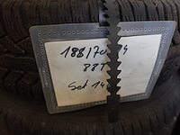 4x velg met band volkswagen 14 inch - afbeelding 4 van  4