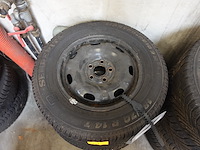 4x velg met band volkswagen 14 inch - afbeelding 1 van  4