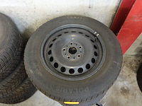 4x velg met band volkswagen 15 inch - afbeelding 1 van  3
