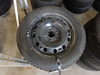 4x velg met band volkswagen 15 inch - afbeelding 1 van  4